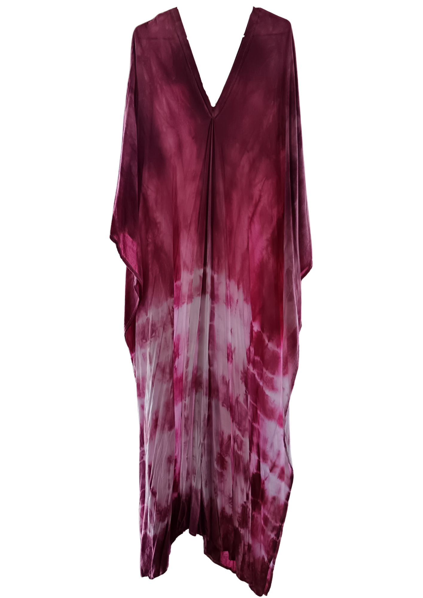 Mauve Tie Dye Kaftan