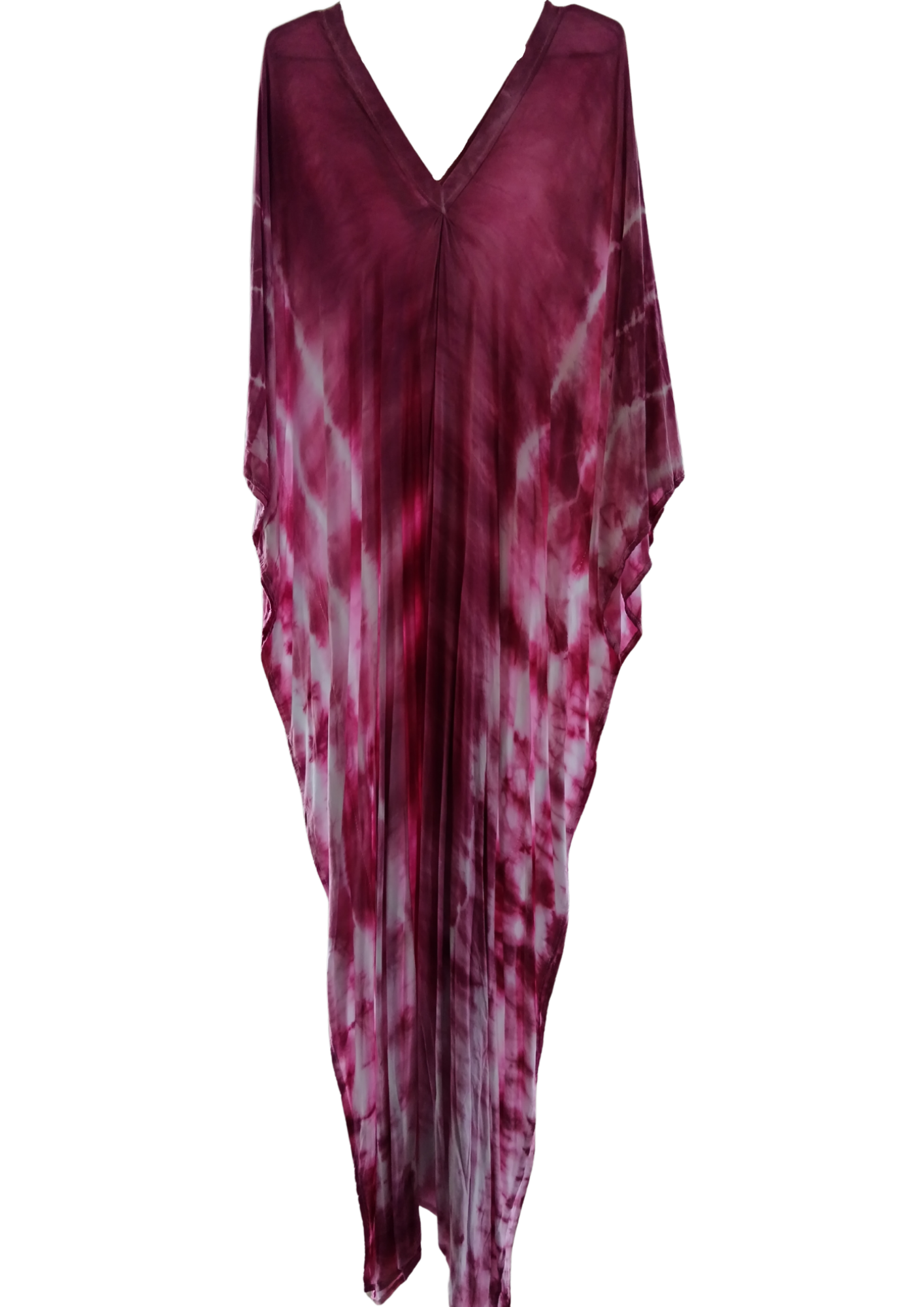 Mauve Tie Dye Kaftan