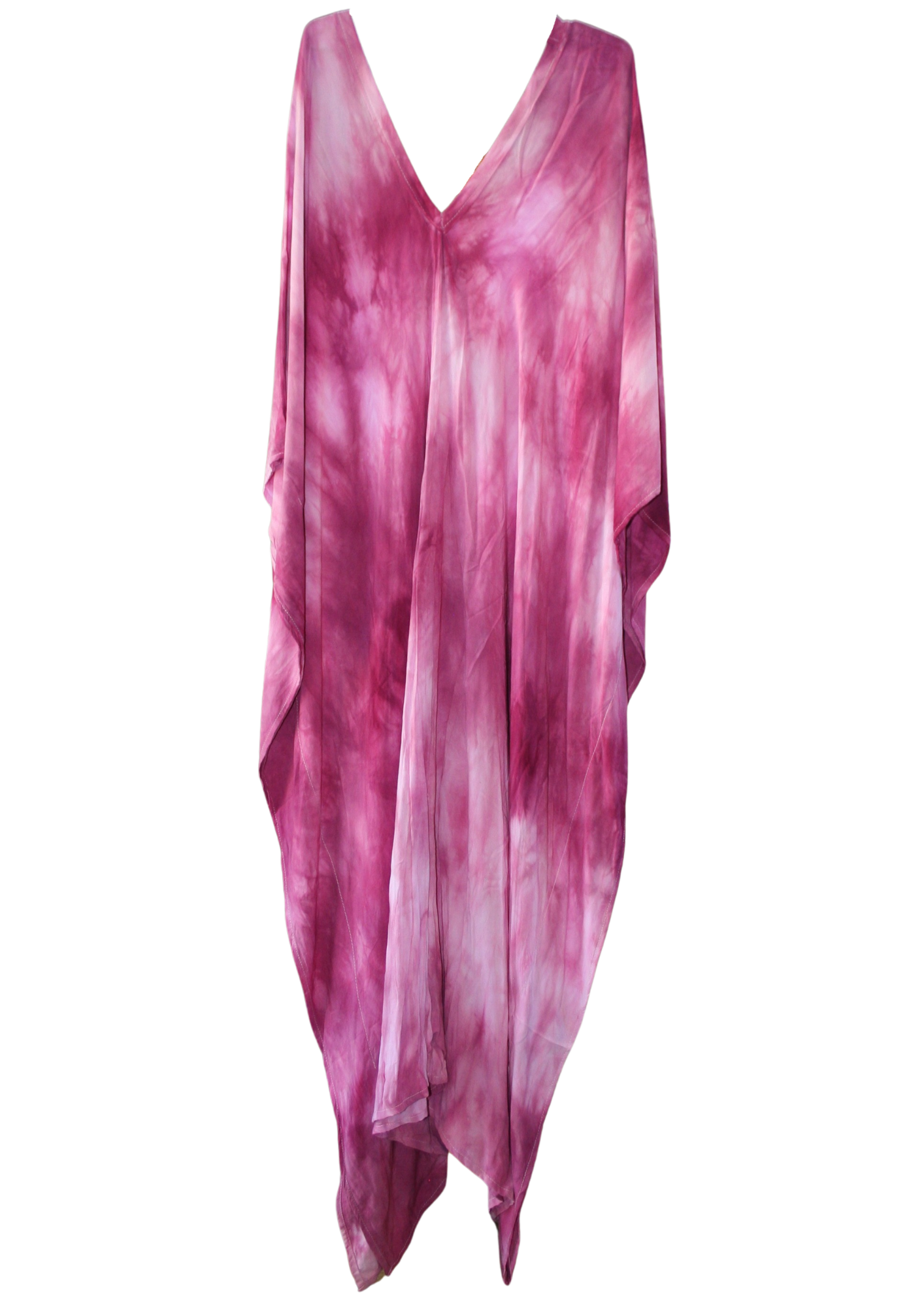 Mauve Tie Dye Kaftan