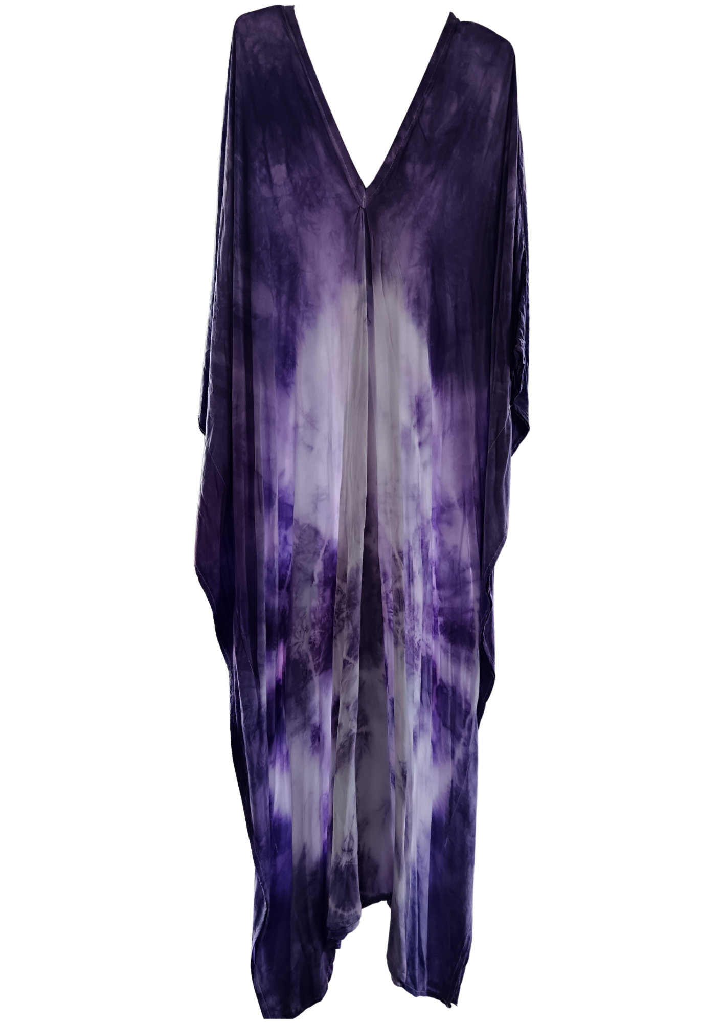 Purple Tie Dye Kaftan