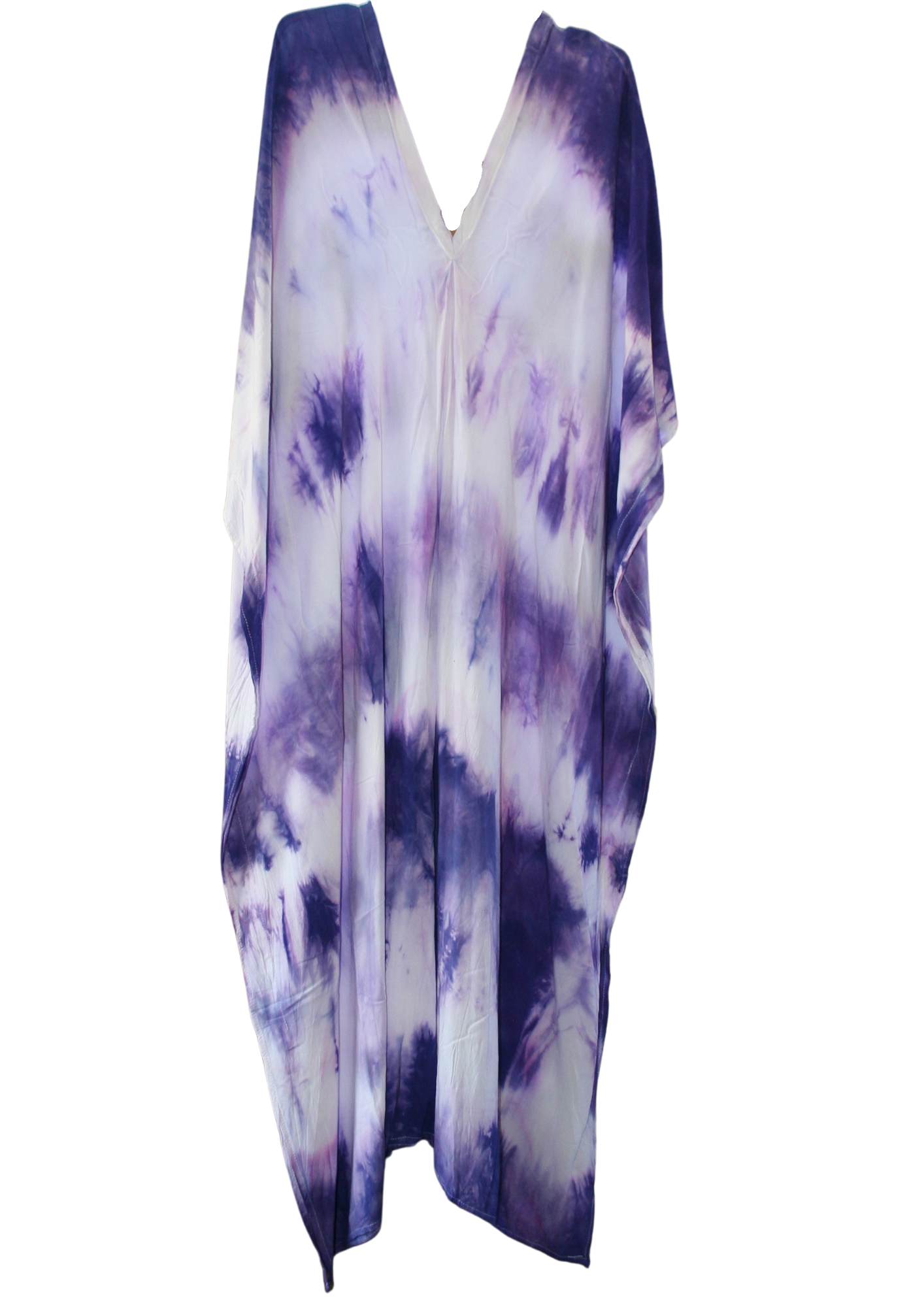 Purple Tie Dye Kaftan