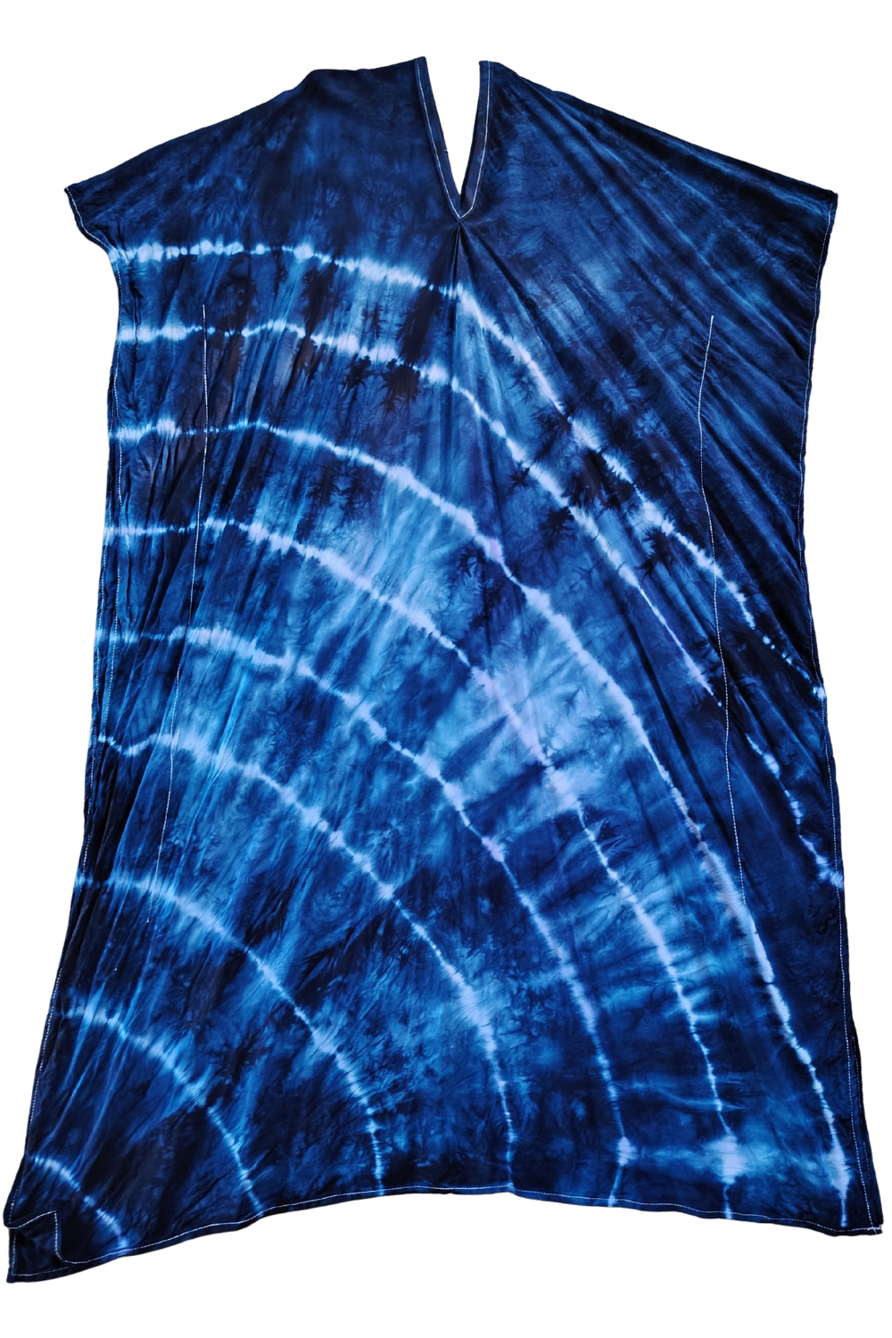 Navy Tie Dye Kaftan