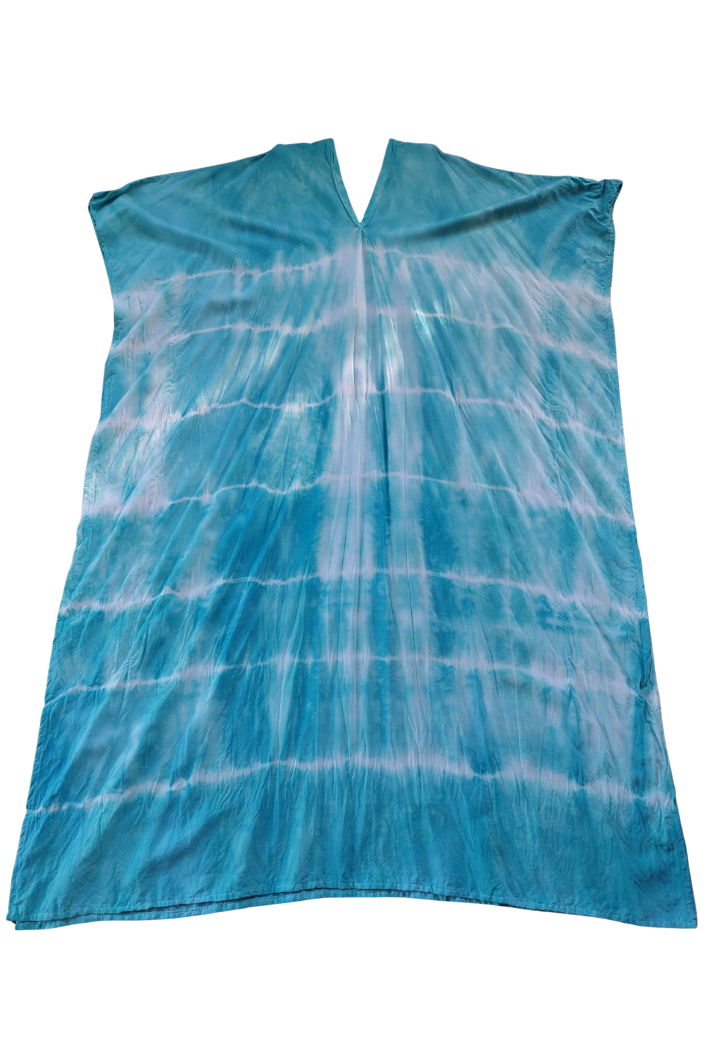 Turquoise Tie Dye Kaftan