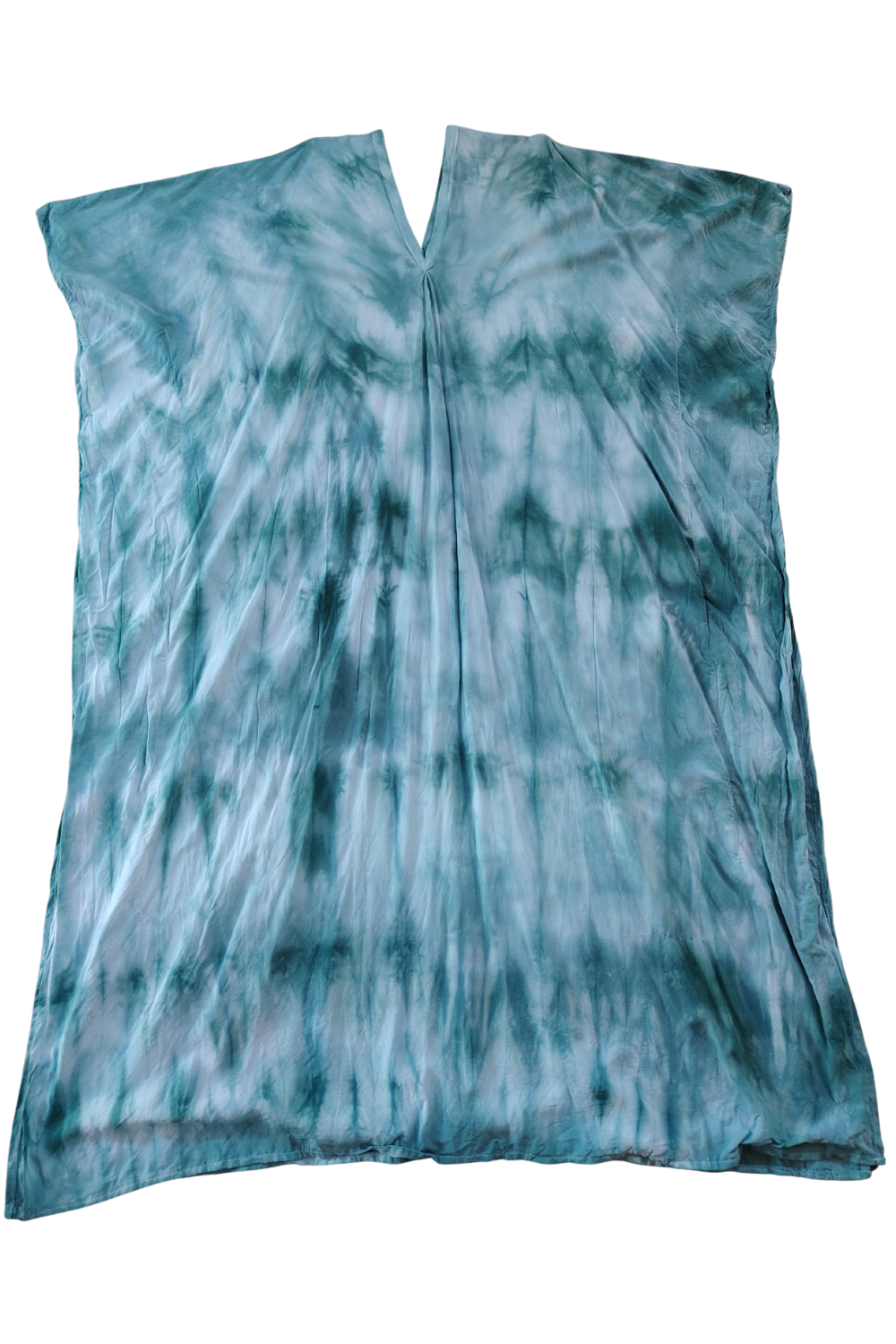Moss Green Tie Dye Kaftan