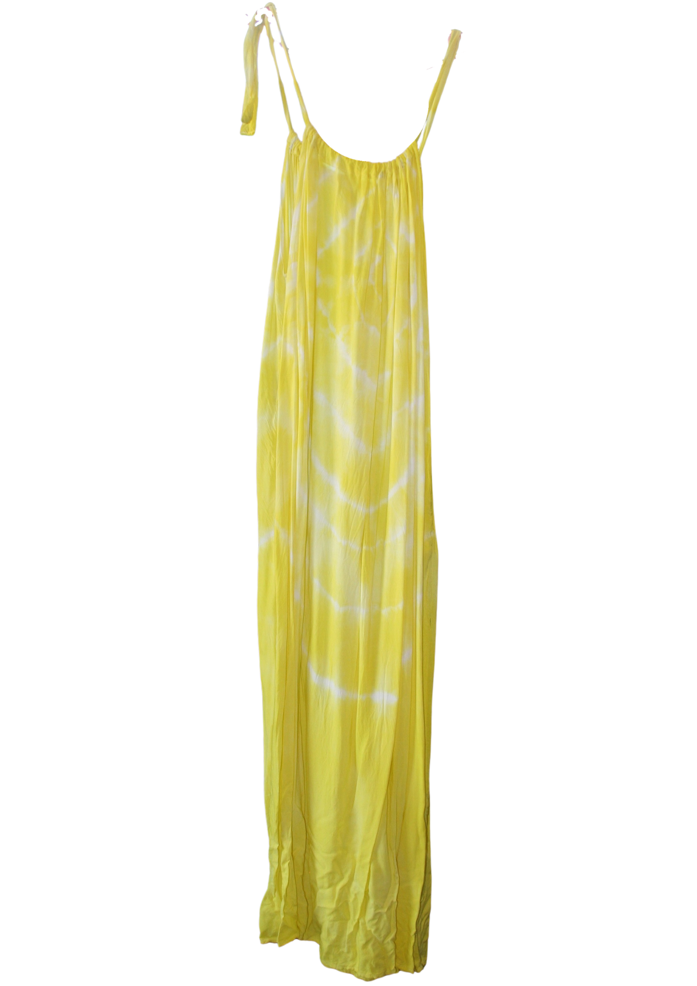 Yellow Tie Dyed Maxi Summer