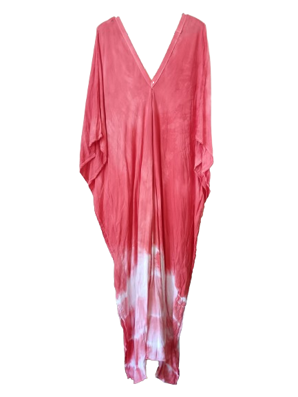 Protea Red Tie Dye Kaftan