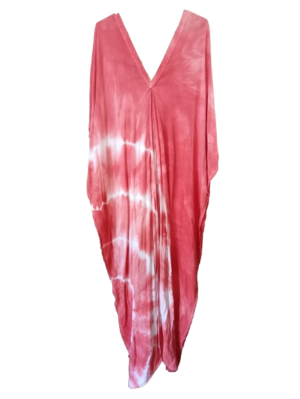 Protea Red Tie Dye Kaftan