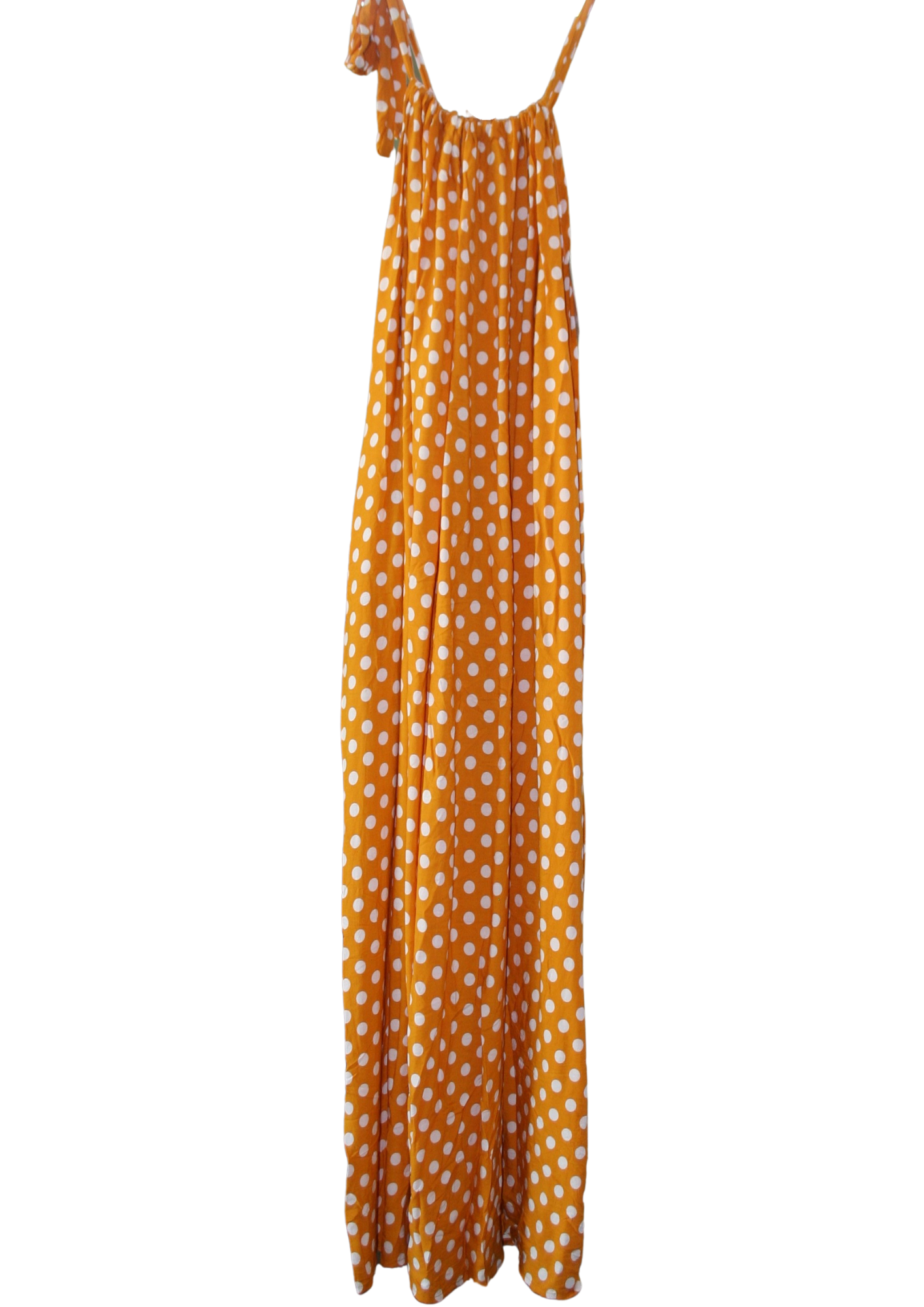 Mustard Yellow Maxi Summer Dress