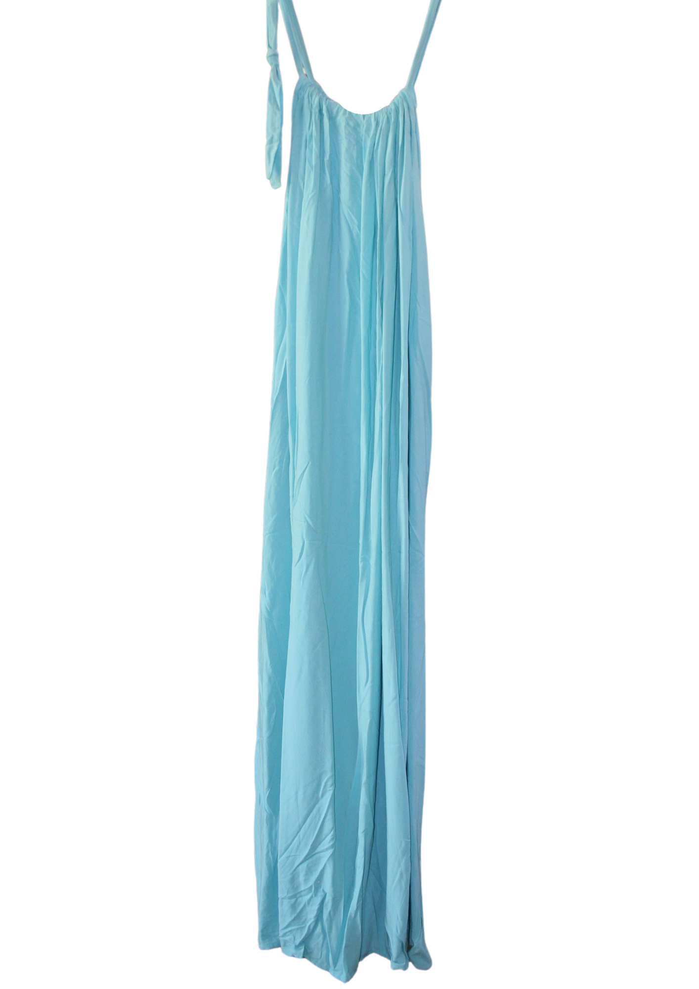 Pastel Blue Maxi Summer Dress