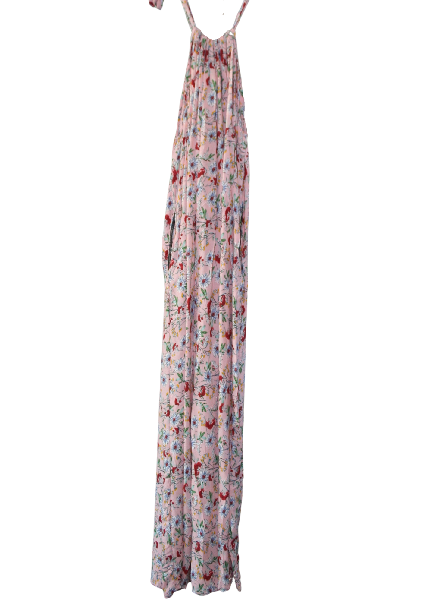 Salmon Pink Maxi Summer Dress