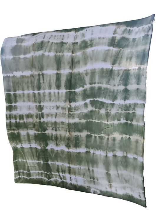 Moss Green Tie Dye Sarong