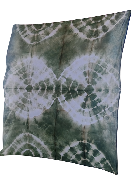 Moss Green Tie Dye Sarong