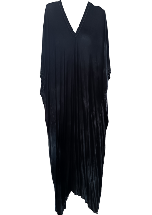 Black Tie Dye Kaftan