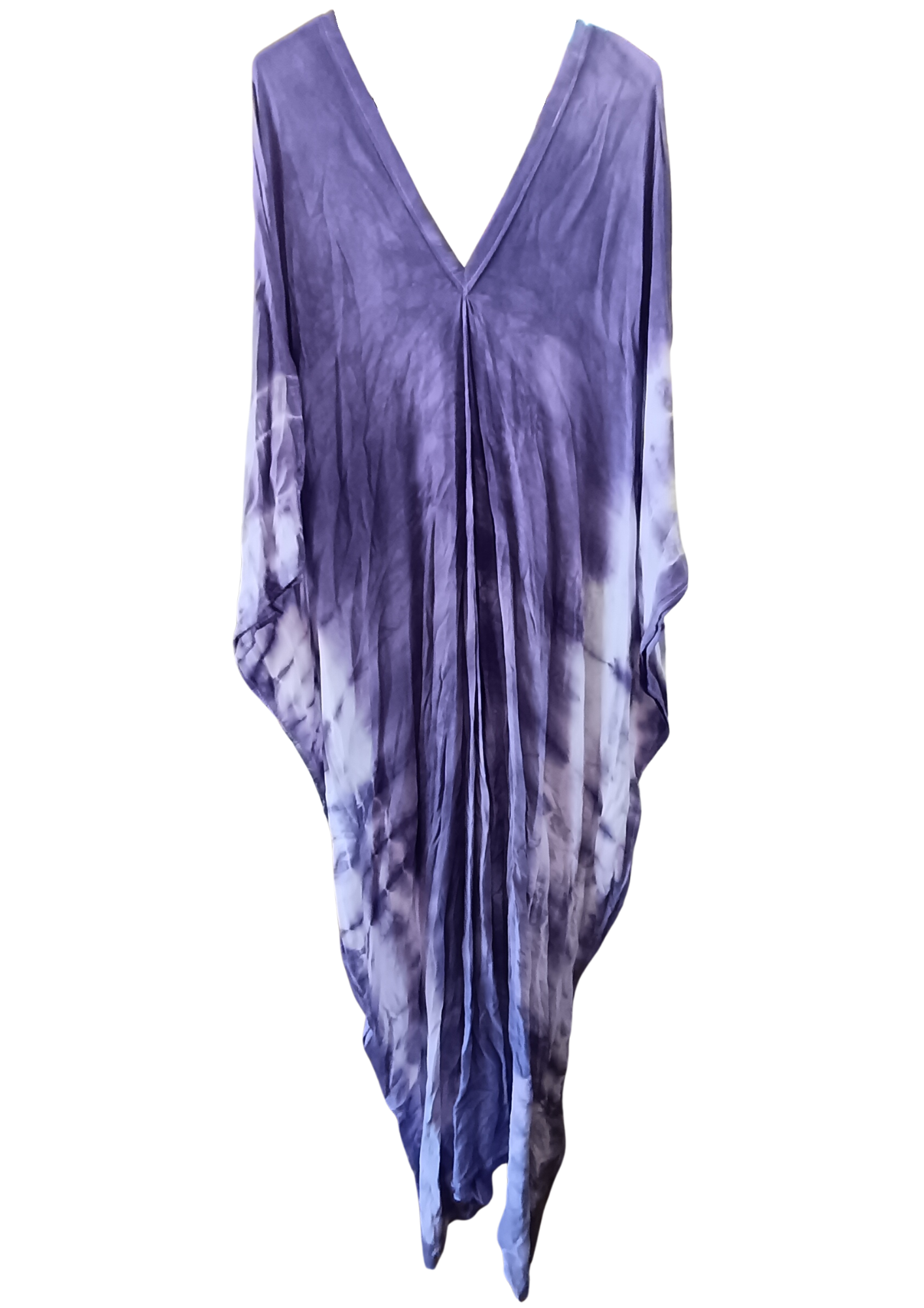 Purple Tie Dye Kaftan