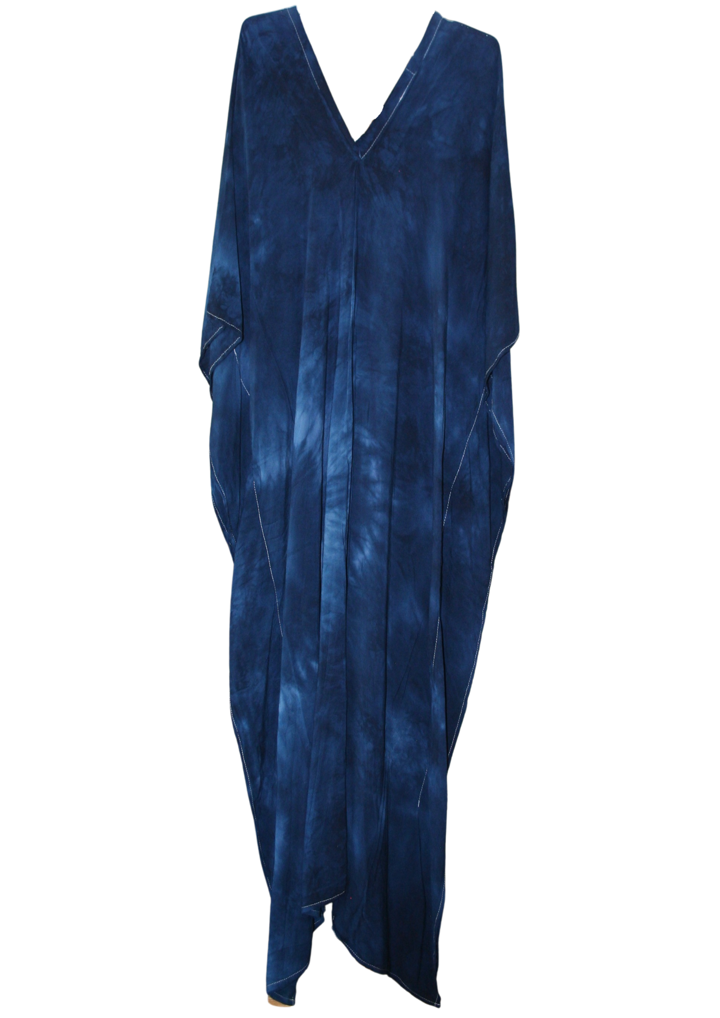 Dark Navy Tie Dye Kaftan