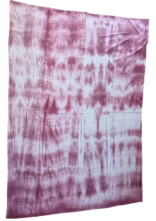 Dusty Rose Tie Dye Sarong