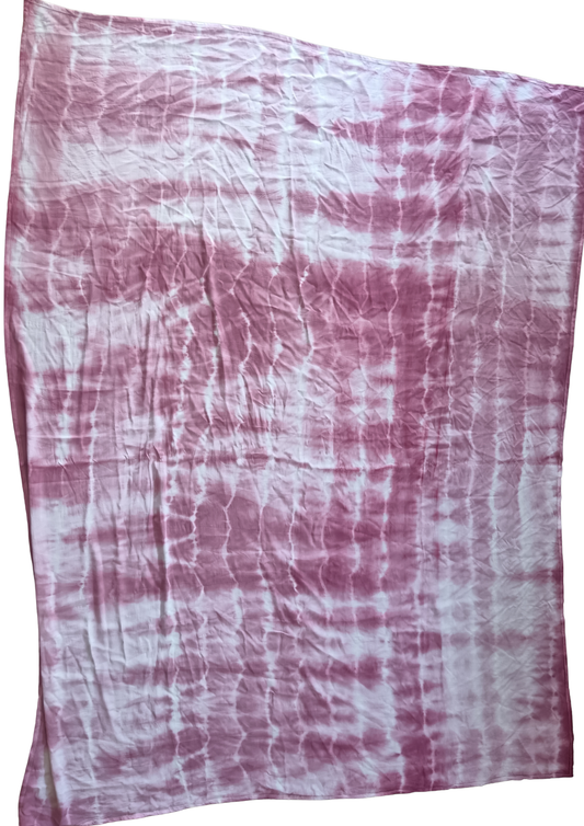 Dusty Rose Tie Dye Sarong