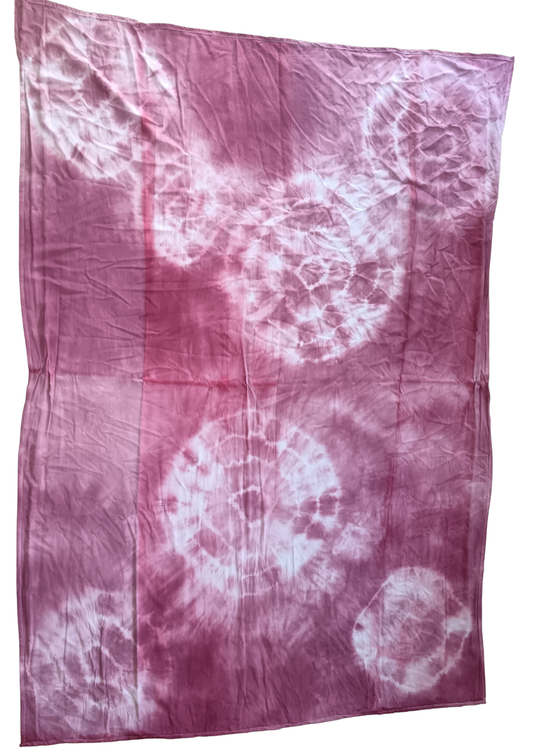 Dusty Rose Tie Dye Sarong