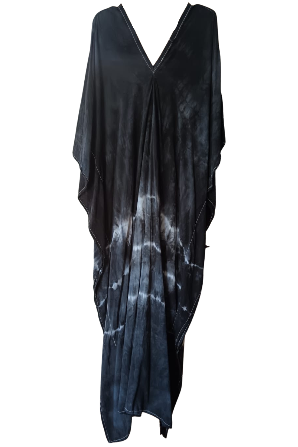 Black Tie Dye Kaftan