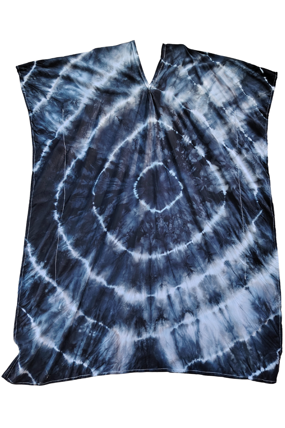 Black Tie Dye Kaftan