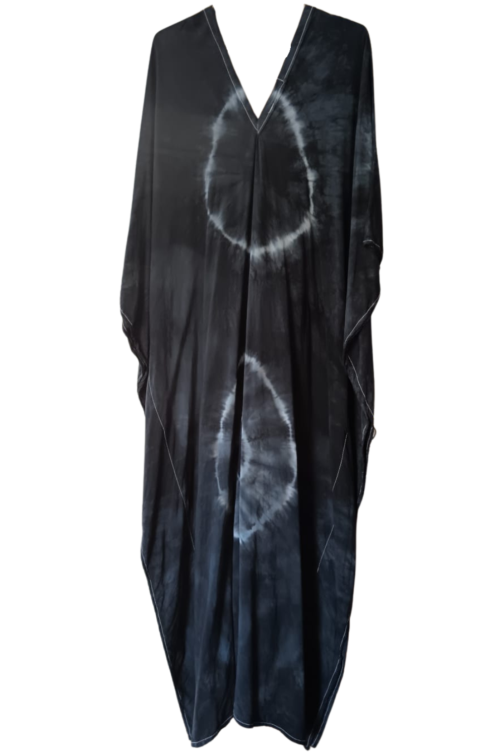 Black Tie Dye Kaftan