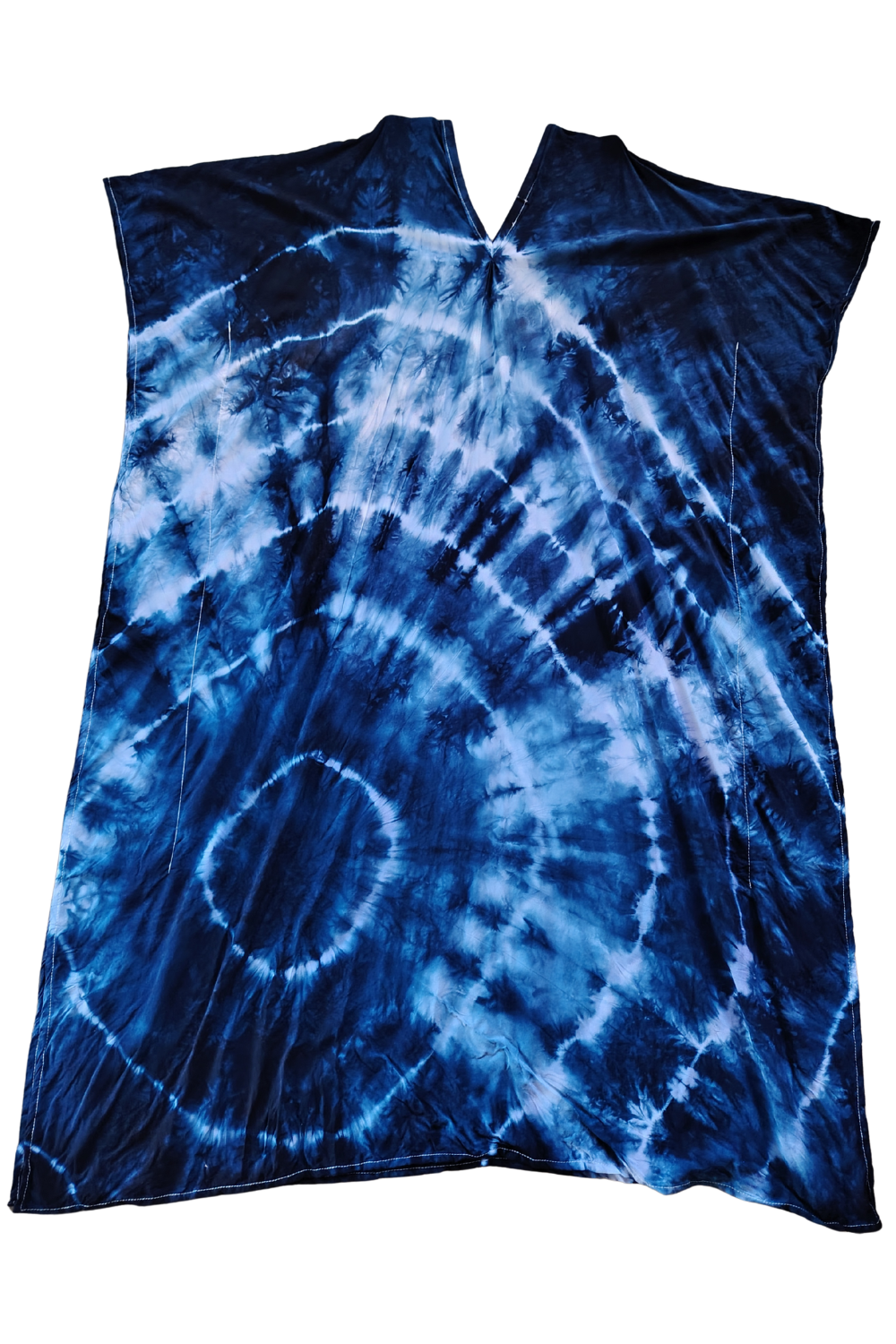 Navy Tie Dye Kaftan