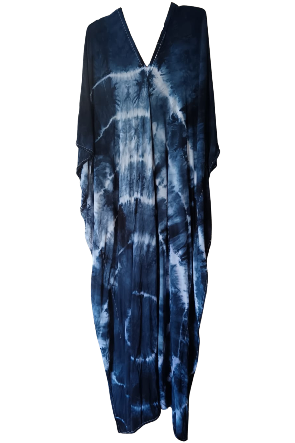 Navy Tie Dye Kaftan