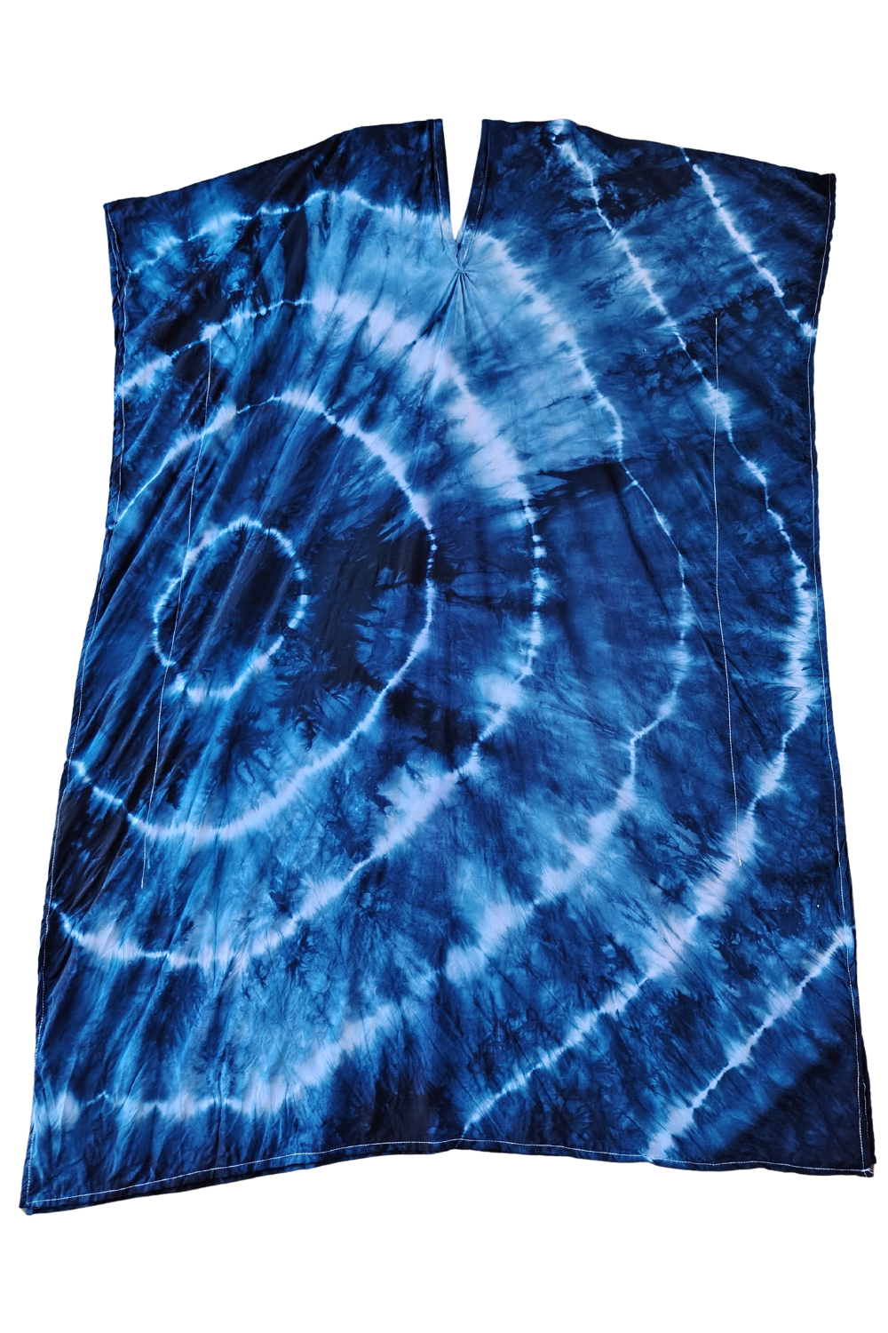 Dark Navy Tie Dye Kaftan