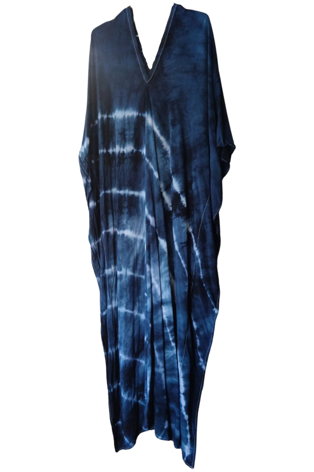 Navy Tie Dye Kaftan