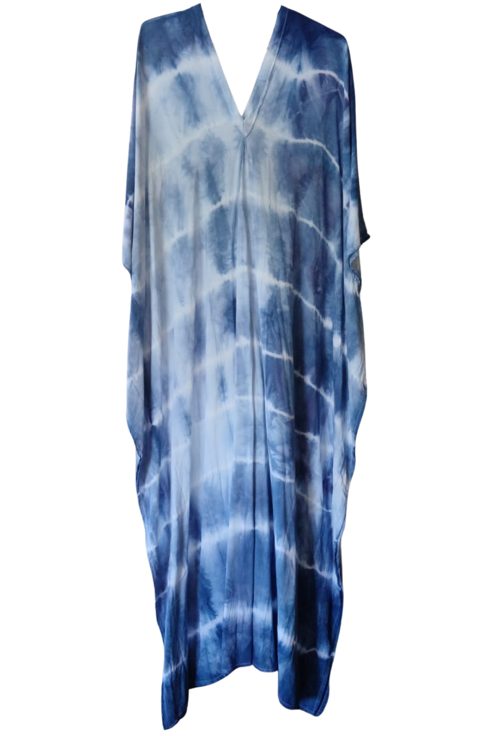 Blue Tie Dye Kaftan