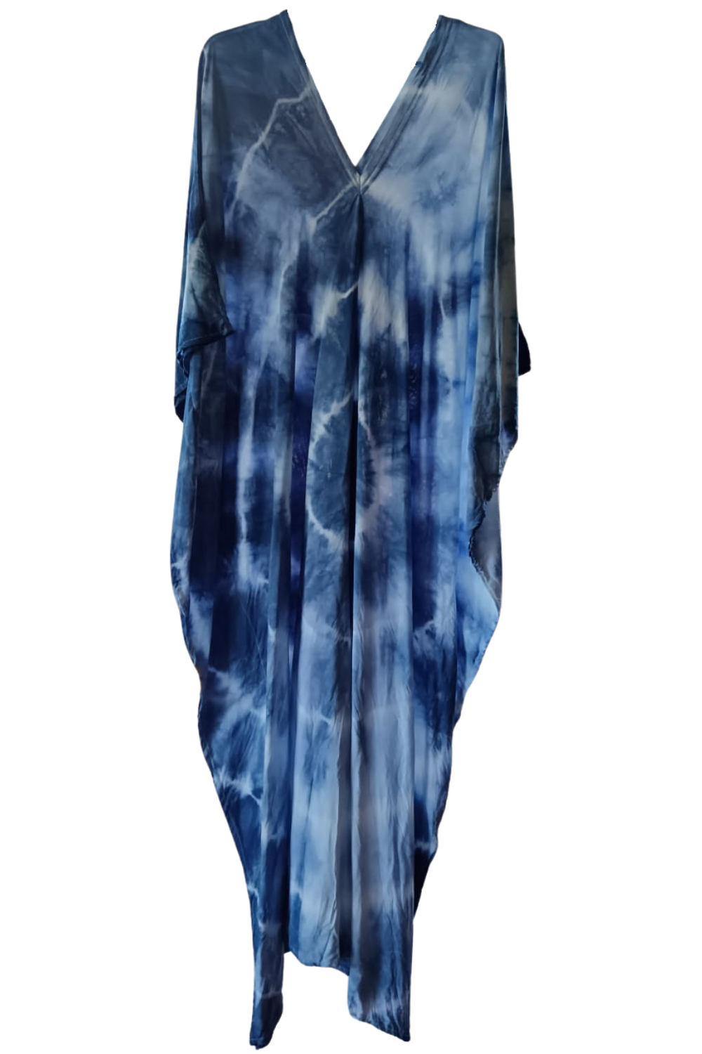 Blue Tie Dye Kaftan