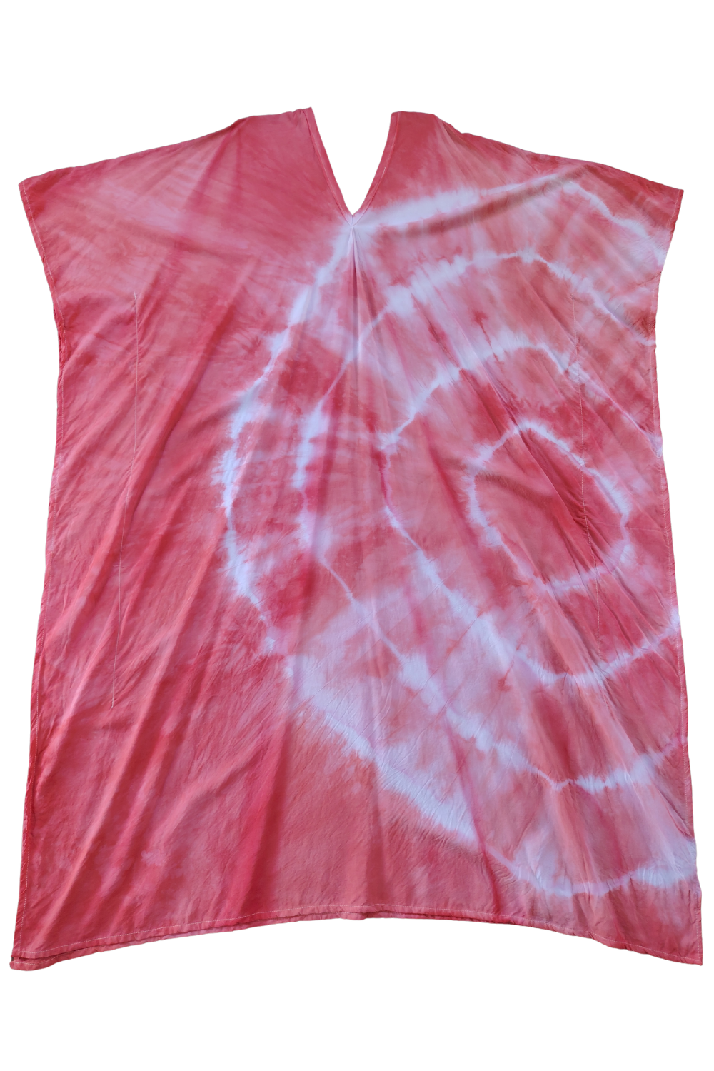 Mexican Red Tie Dye Kaftan
