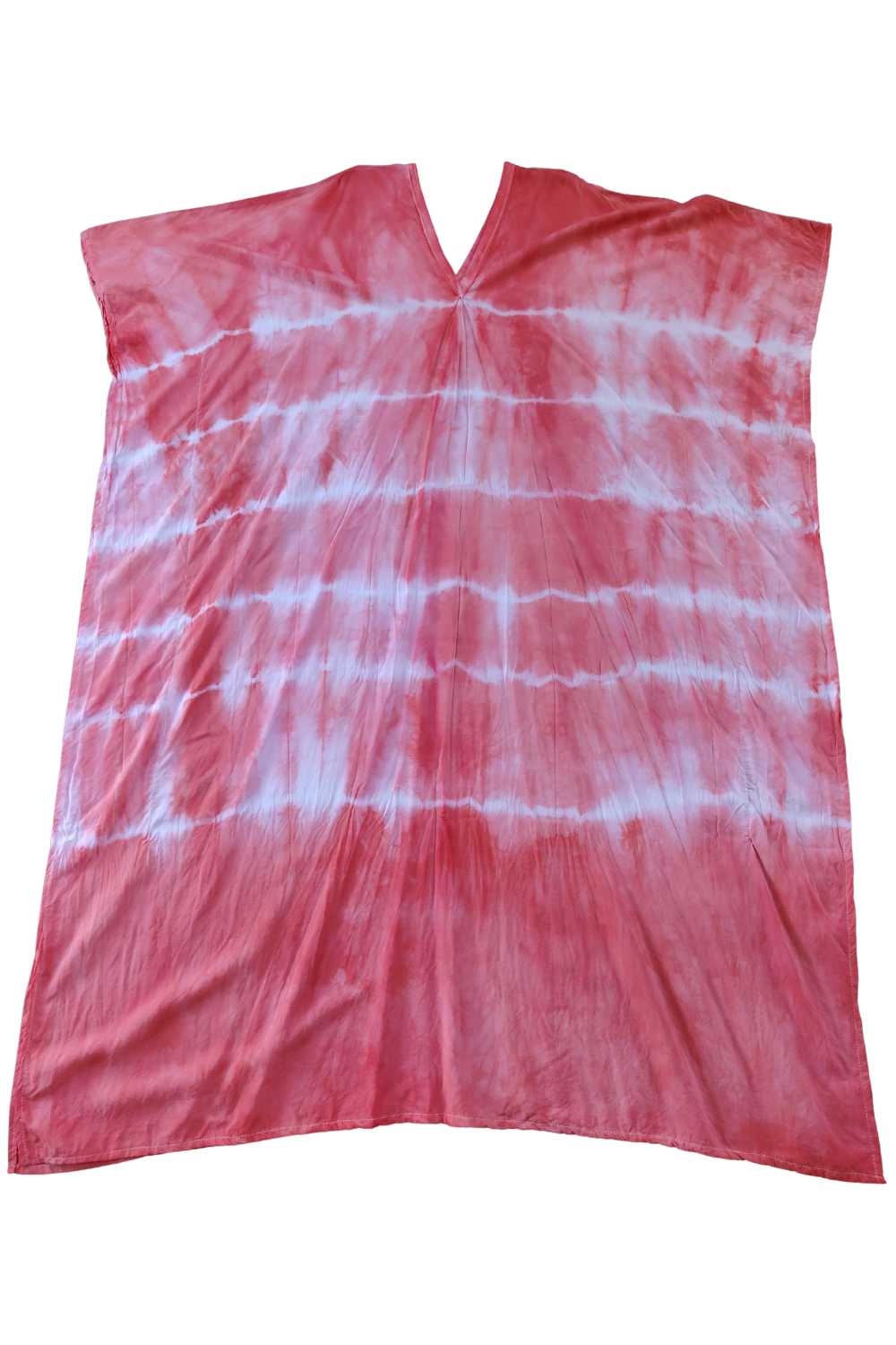 Mexican Red Tie Dye Kaftan