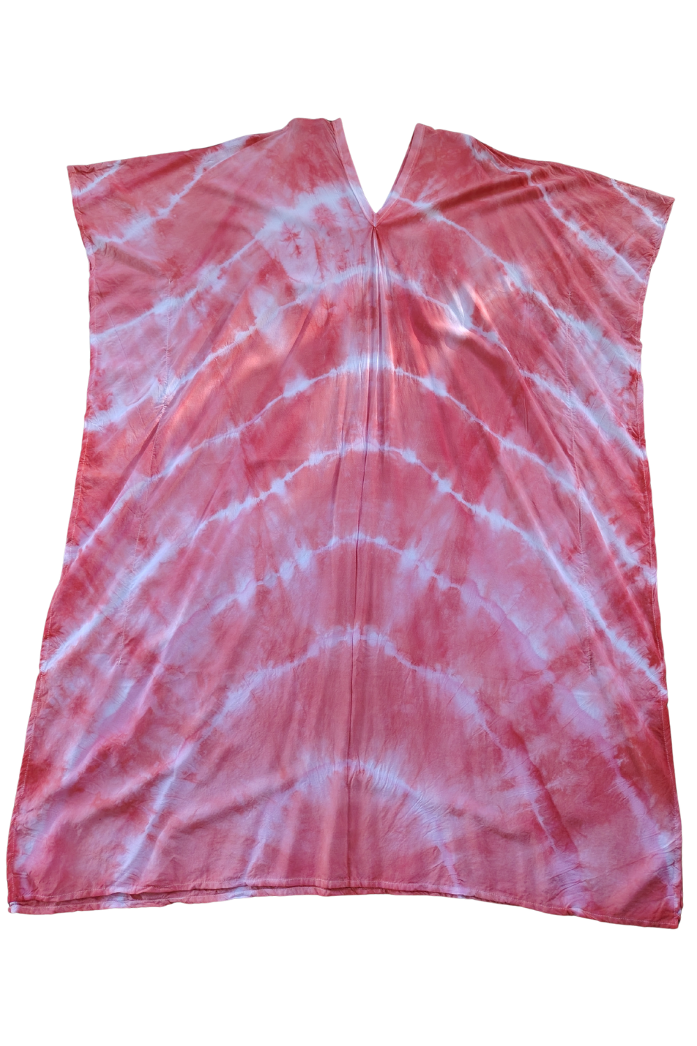 Mexican Red Tie Dye Kaftan