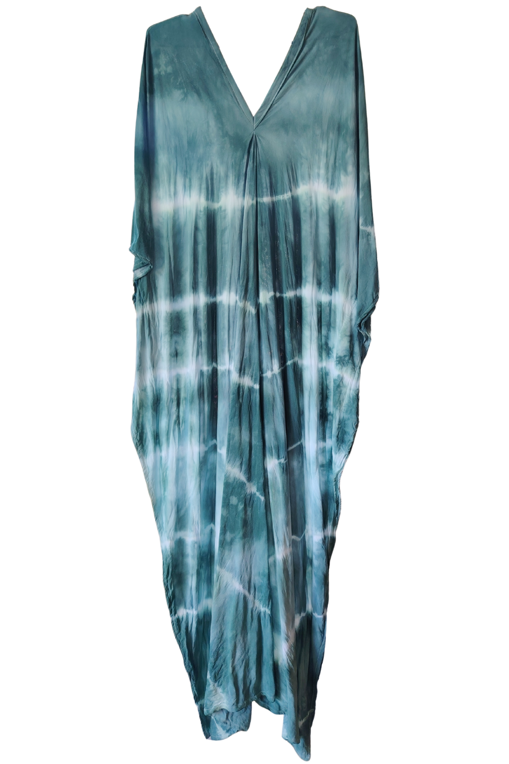 Moss Green Tie Dye Kaftan