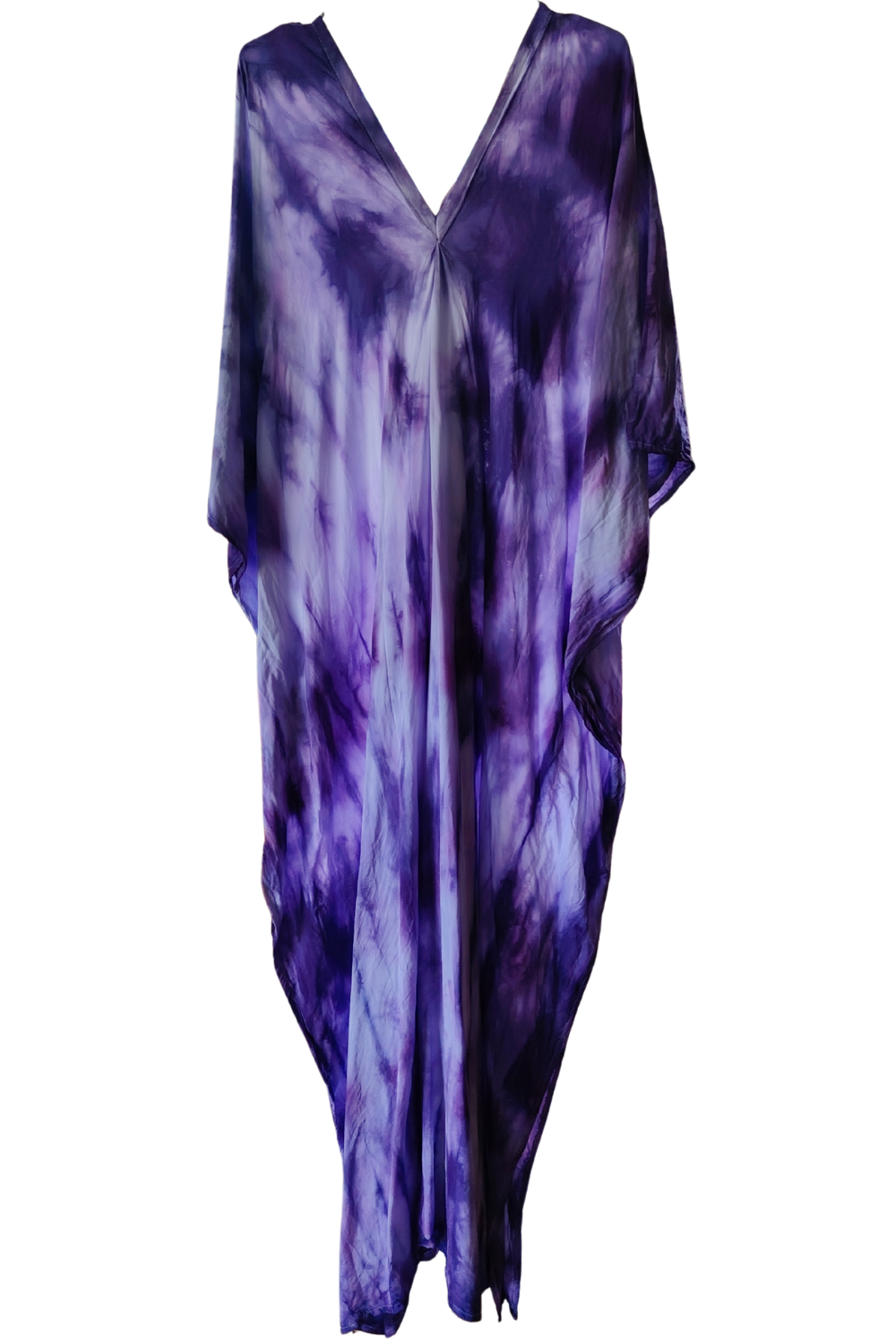 Purple Tie Dye Kaftan