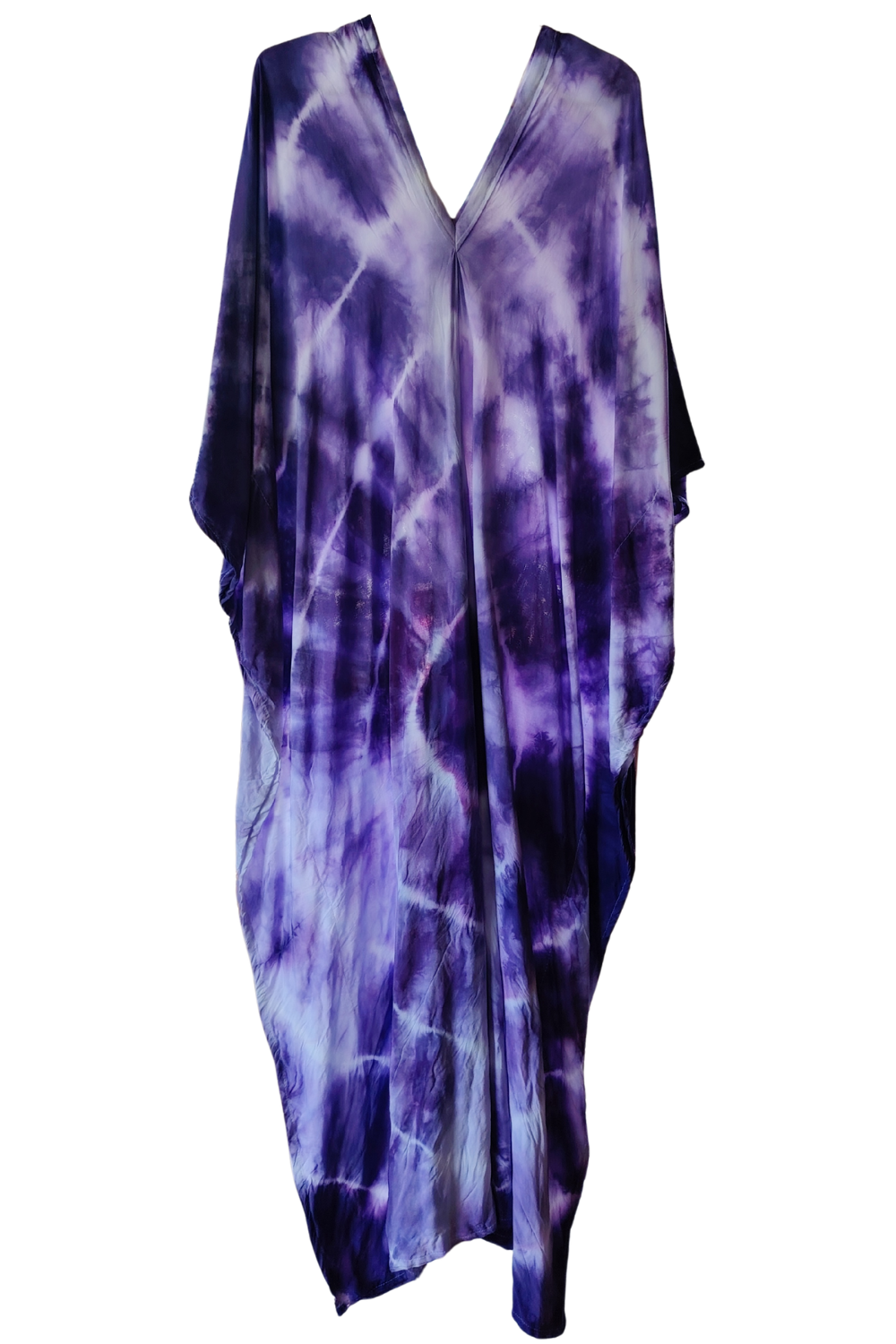 Purple Tie Dye Kaftan