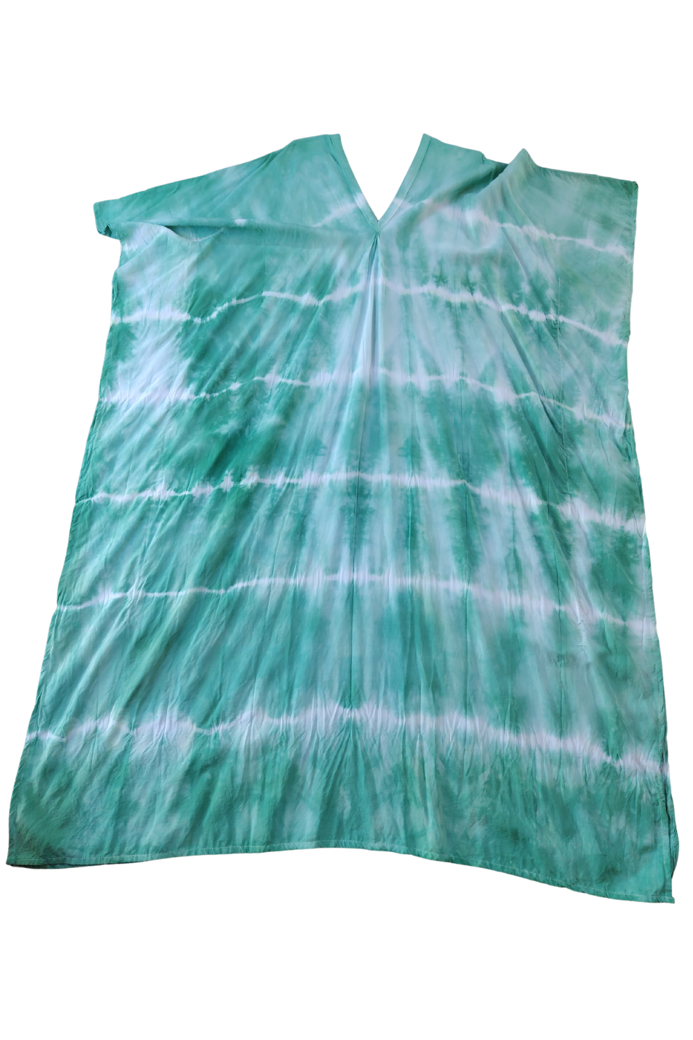 Green Tie Dye Kaftan