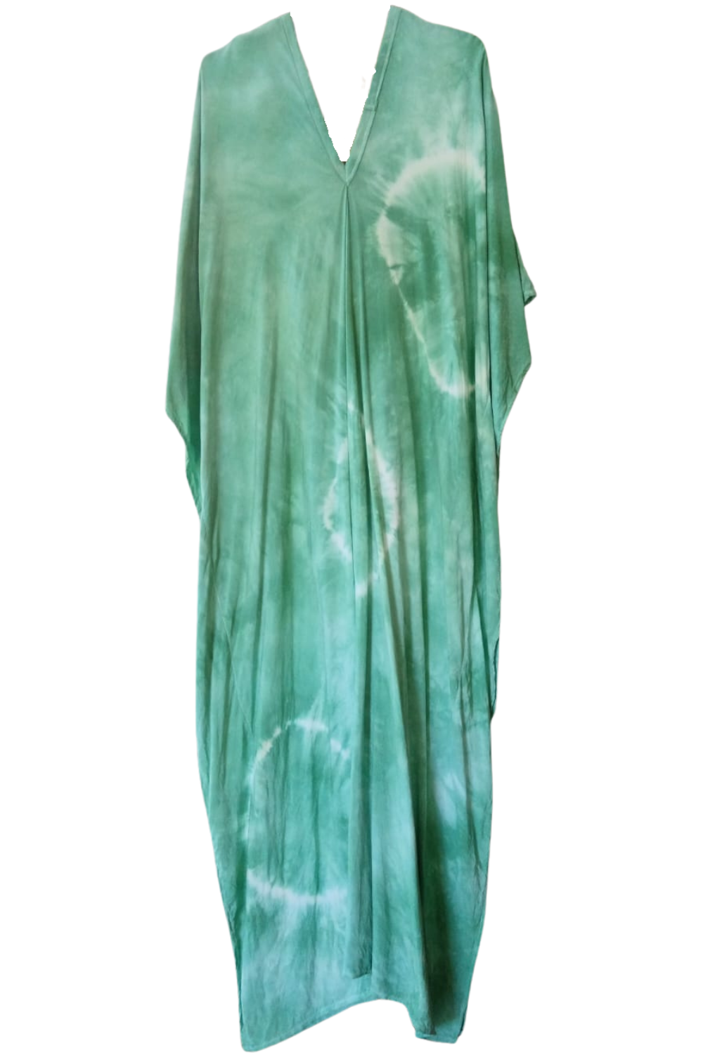 Green Tie Dye Kaftan