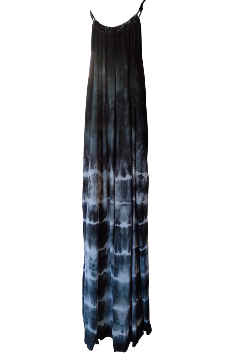 Black Tie Dyed Maxi Summer Dress