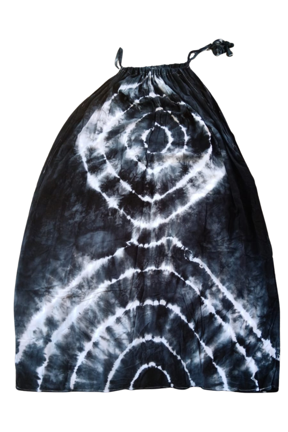 Black Tie Dyed Maxi Summer Dress