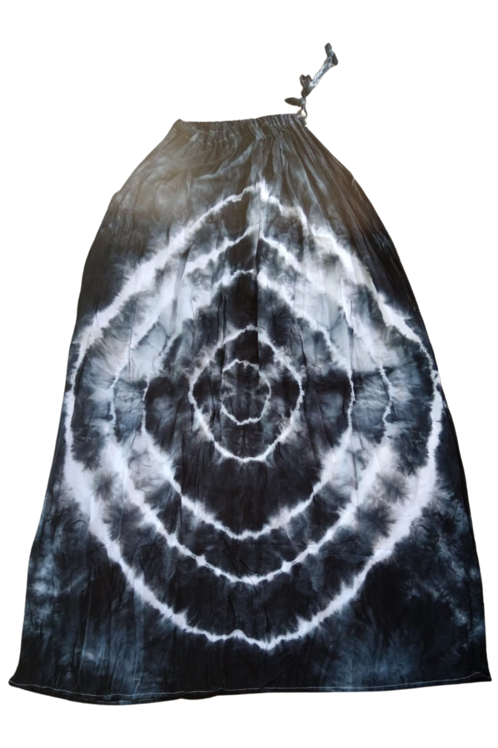 Black Tie Dyed Maxi Summer Dress