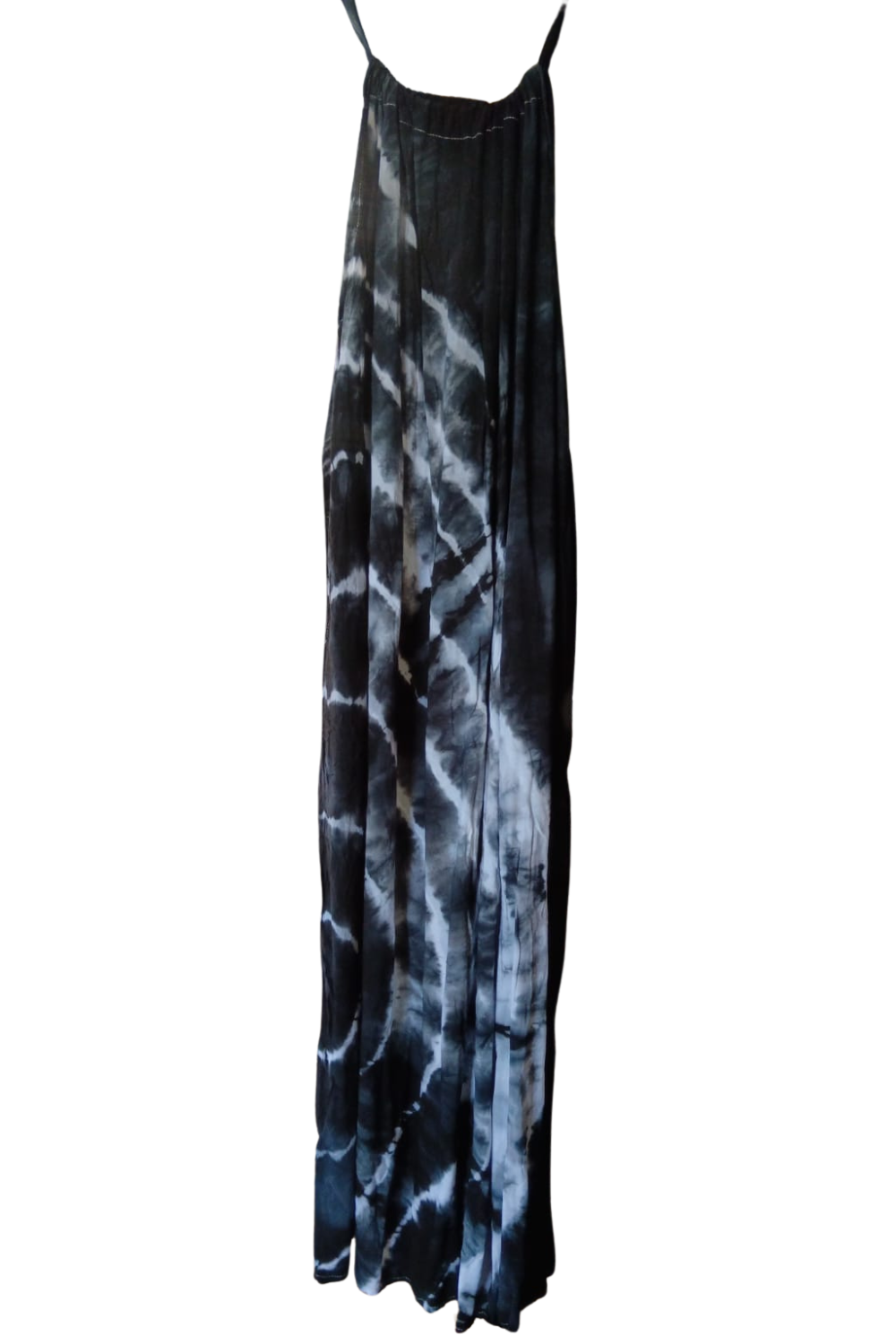 Black Tie Dyed Maxi Summer Dress