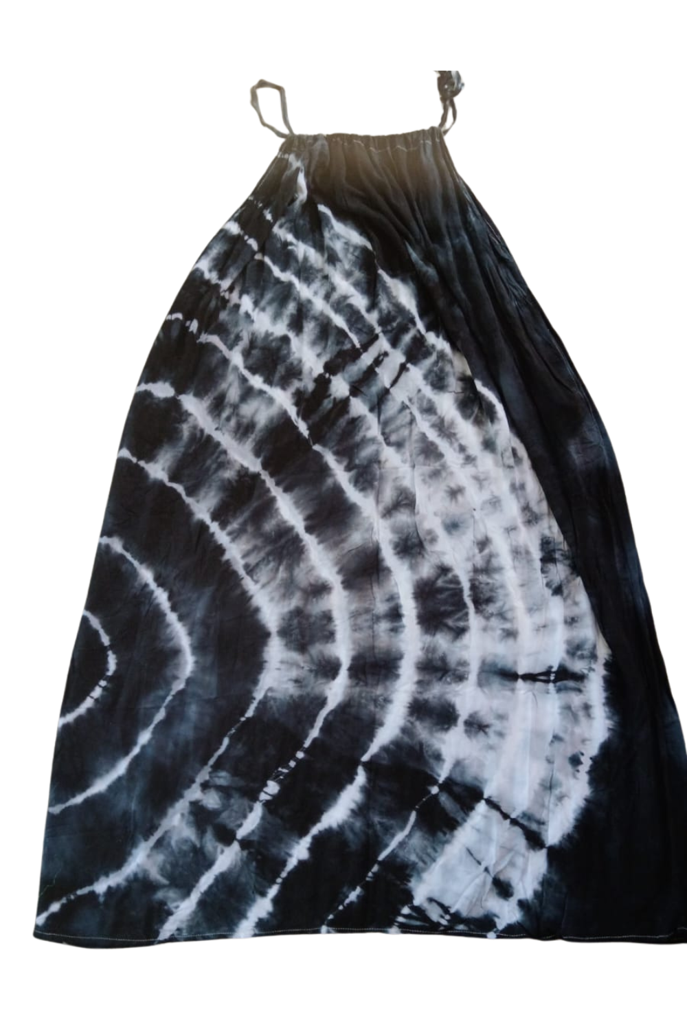 Black Tie Dyed Maxi Summer Dress