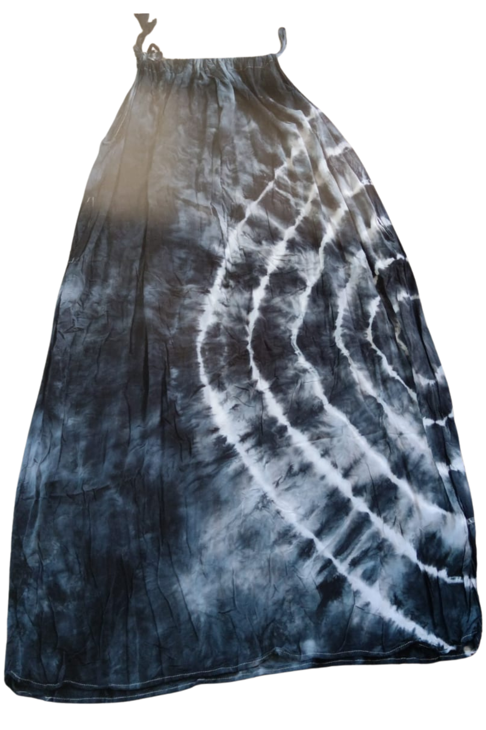 Black Tie Dyed Maxi Summer Dress