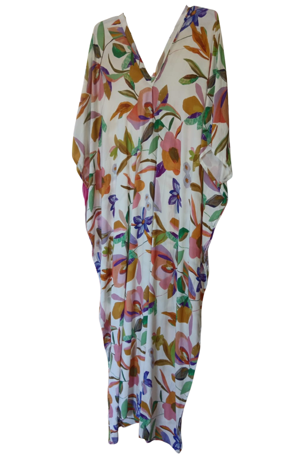 Multi Coloured Printed Kaftan
