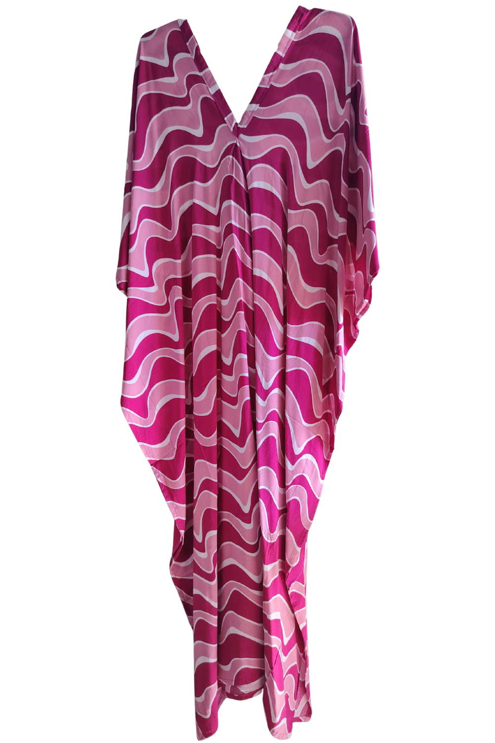 Pink Printed Kaftan