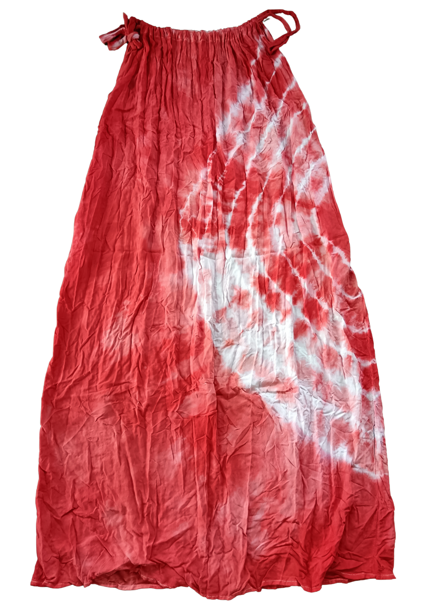 Red Tie Dyed Maxi Summer