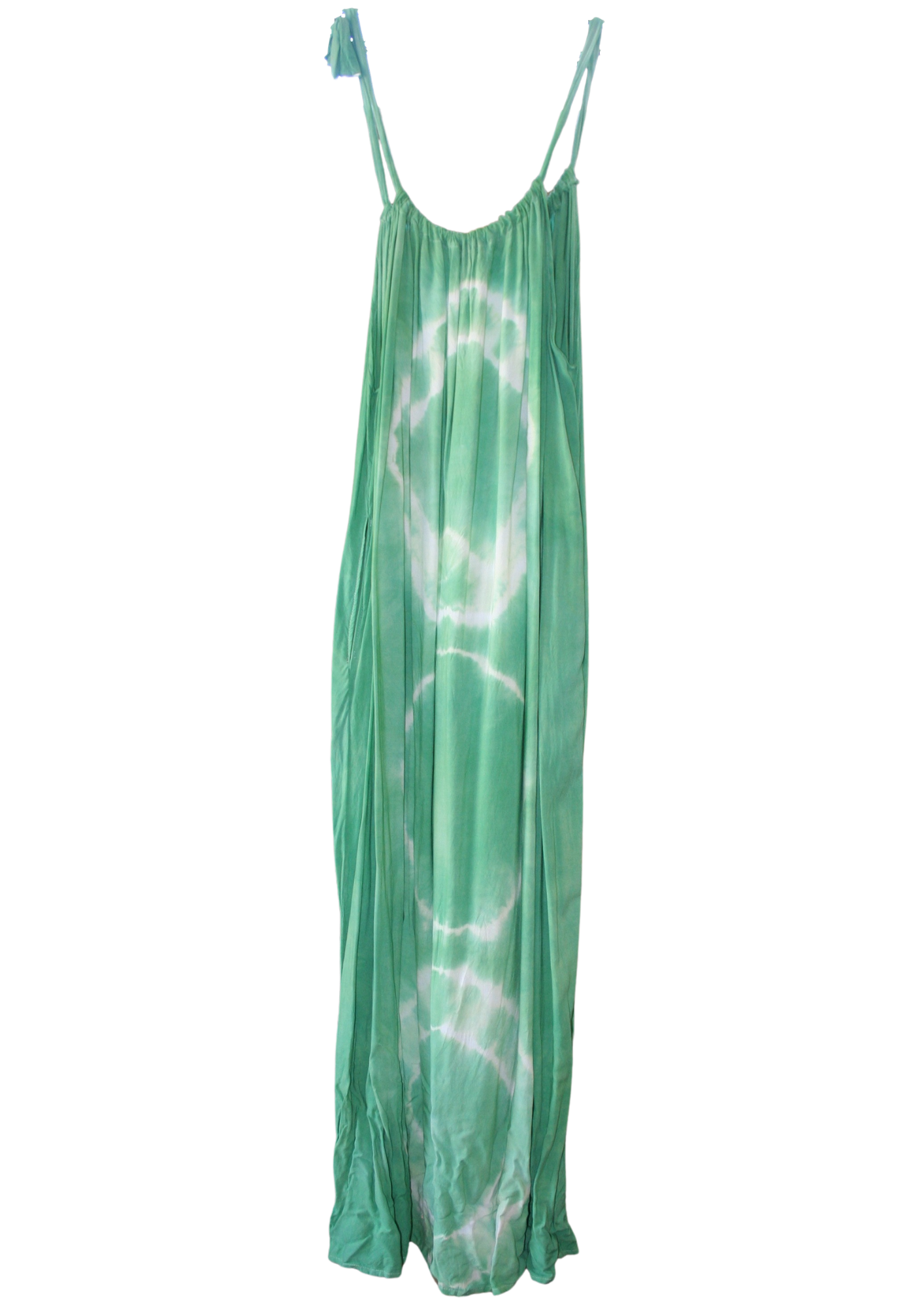 Green Tie Dyed Maxi Summer