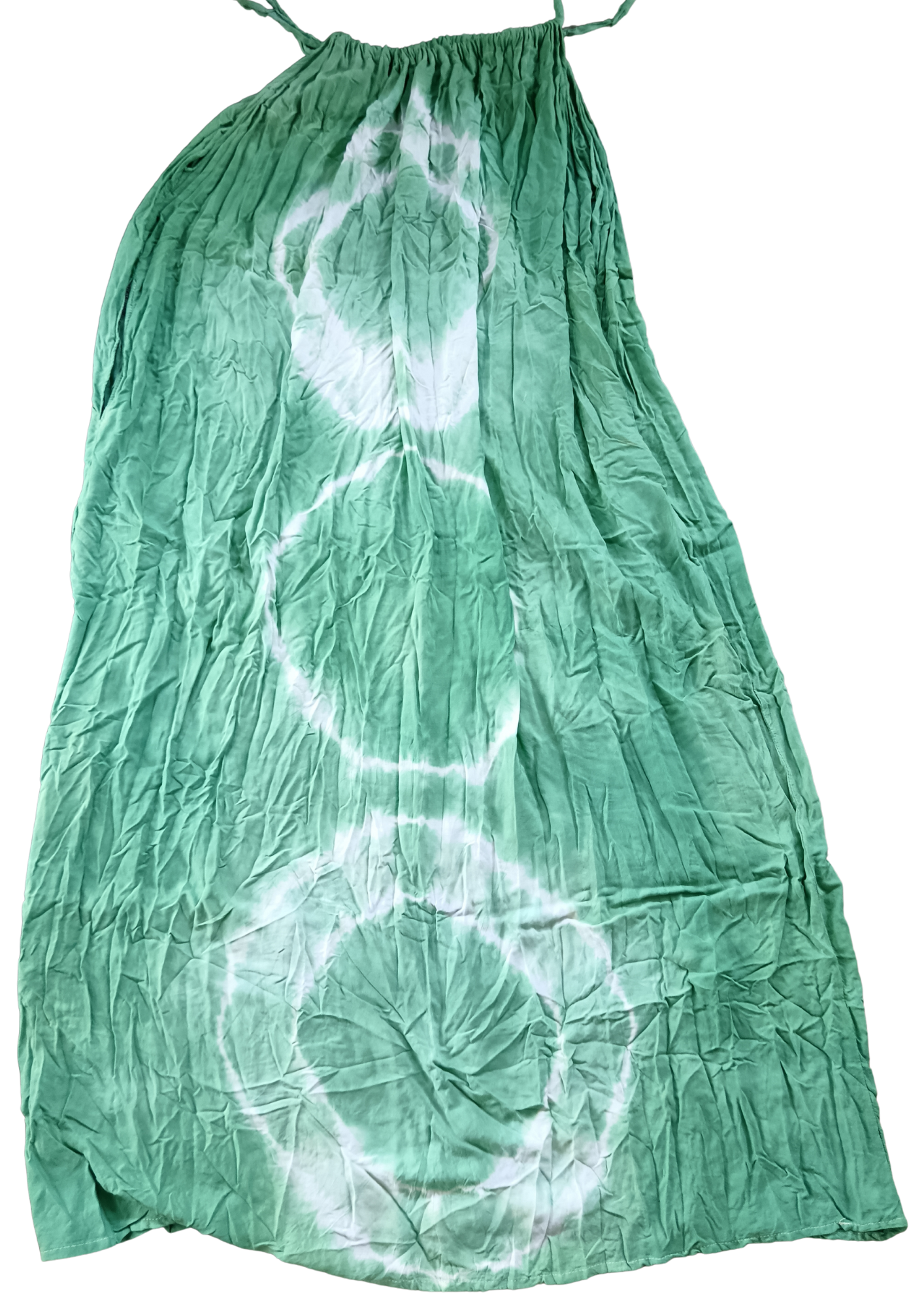 Green Tie Dyed Maxi Summer